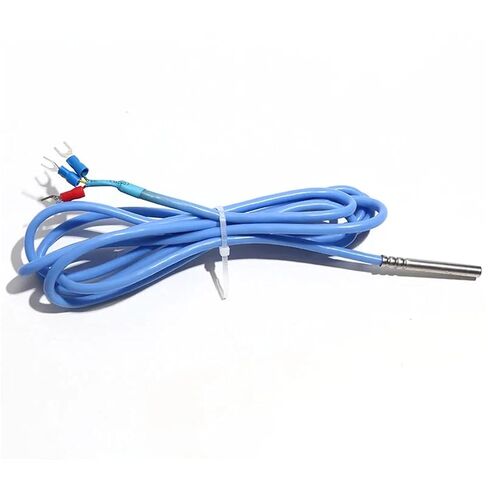 PT100 Temperature Sensor Thermal Resistance 0.5M-5M Shielded Wire Probe 1Pcs(Precision0.1 AA 5M,50mm) in Saudi Arabia