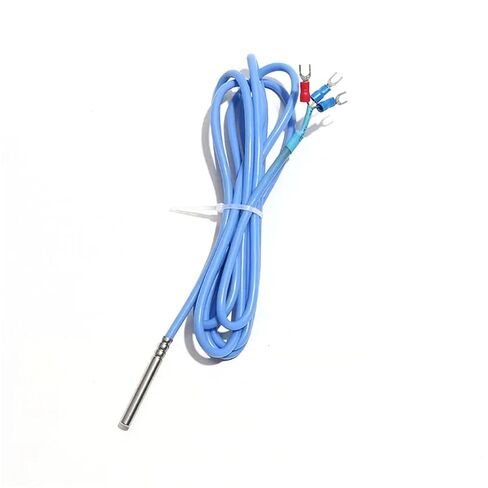 PT100 Temperature Sensor Thermal Resistance 0.5M-5M Shielded Wire Probe 1Pcs(Precision0.1 AA 5M,50mm) in Saudi Arabia