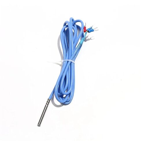 PT100 Temperature Sensor Thermal Resistance 0.5M-5M Shielded Wire Probe 1Pcs(Precision0.1 AA 5M,50mm) in Saudi Arabia