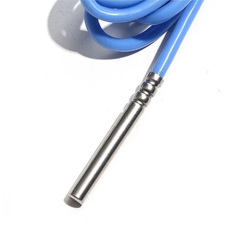 PT100 Temperature Sensor Thermal Resistance 0.5M-5M Shielded Wire Probe 1Pcs(Precision0.1 AA 5M,50mm) in Saudi Arabia