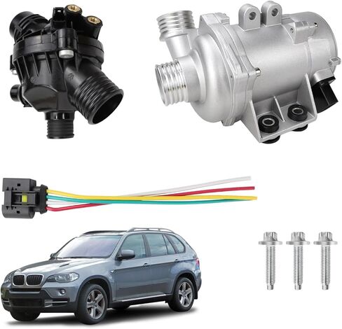 مضخة مياه المحرك الكهربائي 11517521584 متوافق مع BMW X3 Z4 x5 328i 323i 128i 528i ، يحل محل OE# 11517546994 11517563183 11517586924 in Kuwait