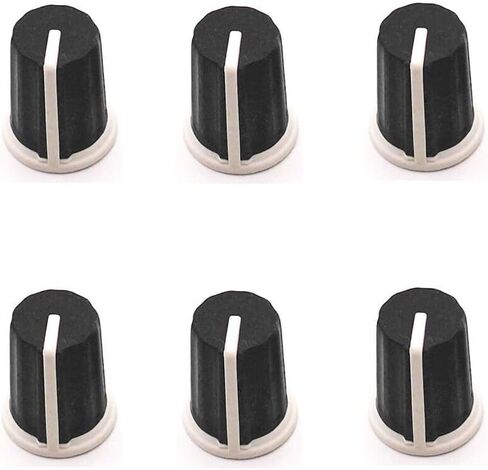 6-Pack EQ Rotary Knob for Pioneer DJM-700 750 800 850 900 2000 900NXS2 900SRT 900nexus 2000nexus etc, Pioneer Digital Controller XDJ-RX DDJ-RZ DDJ-SZ DDJ-SZ2 etc, DAA1176 DAA1305. (Black) in Saudi Arabia