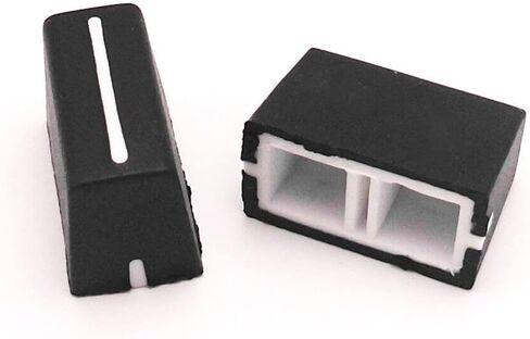 6-Pack Fader Knob Cap for Pioneer DDJ-SX DDJ-S1 DDJ-SZ, Rane 61 62 64 68 TTM 57SL, Numark N4 NS6 NS7 V7, Allen & Heath XONE 92 4D DX, Native Instruments Kontrol F1 S2 S4 X1 Z2 (Black) in Saudi Arabia