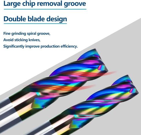 1pcs Carbide End Mill Cutter HRC 65 Spiral End Milling Bit 4 Flute 5-12mm Tungsten Carbide End Mill CNC Machine Router Bit for Aluminum Copper Carbon Steel in Kuwait