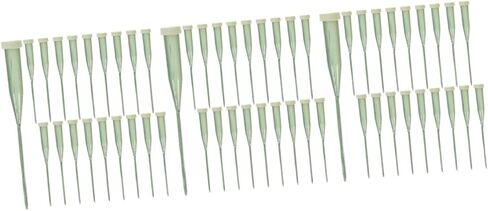 TEHAUX 75pcs Floral Water Tubes for Flower Arrangements Small Vials for Fresh Flower Preservation for Floral Decorations and Bouquets in Saudi Arabia