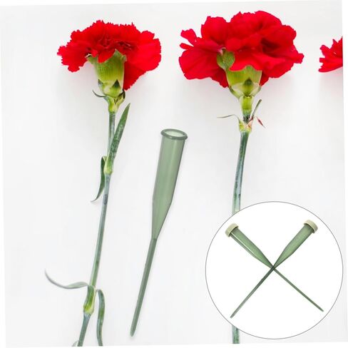 TEHAUX 75pcs Floral Water Tubes for Flower Arrangements Small Vials for Fresh Flower Preservation for Floral Decorations and Bouquets in Saudi Arabia