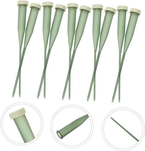 TEHAUX 75pcs Floral Water Tubes for Flower Arrangements Small Vials for Fresh Flower Preservation for Floral Decorations and Bouquets in Saudi Arabia