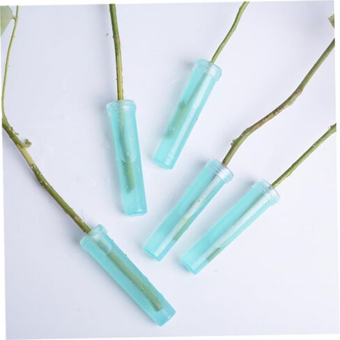 VANZACK 200pcs Floral Water Tubes for Fresh Flowers Nutrition Culture Vials for Florist Water Storage and Flower Shop Supplies in Saudi Arabia
