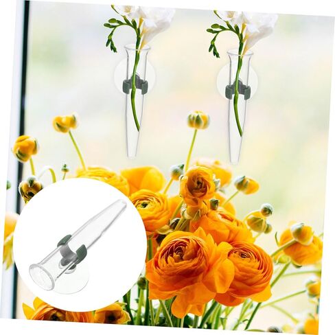 8pcs Nutrition Tube for Floral Plant Waterer Self Watering Tubes Suction Cup for Flower Arrangement in Saudi Arabia