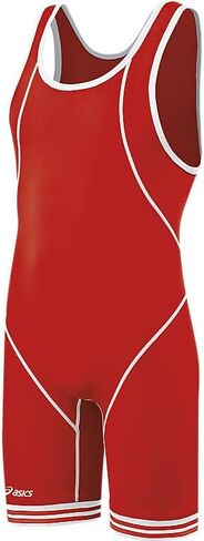 Asics Men's Snap Down Wrestling Singlet (Navy/White) in Saudi Arabia