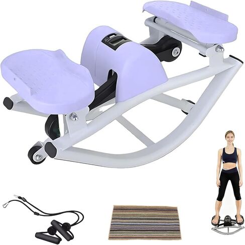 Rock Stepper,Step Rocker Side to Side,Lateral Rocking Fitness Stepper Home Workout Machine, Fitness Equipment Suitable for Home, Apartment, and Dormitory use in Saudi Arabia