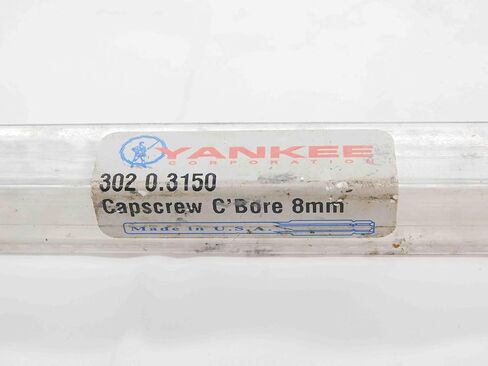 جديد J&B 8.5 ملم طيار 13.5 ملم OD. HSS Counterbore 1/2 عرقوب 4 فلوت .5315 x .3346 - DM3257CE4 in Saudi Arabia