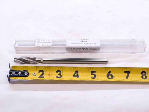 New RPM .281 Pilot .412 O.D. HSS Counterbore 5/16 Shank 196018 1/4 SHCS 1/32 OS - DCT-NS2320 in Kuwait