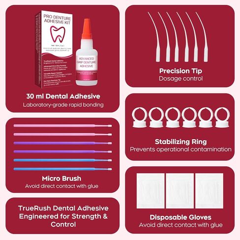 Dental Lab Fast-Setting Instant Bonding Glue for Dentures & Lab Tools – 15-60 Sec Crack Repair & Gap Filling | Long-Lasting Hold (Days to Weeks) – 1oz in Saudi Arabia
