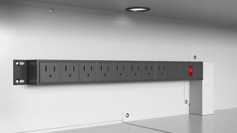 Justrite Lithium Ion Battery Storage Charging Cabinet, 24"x43"x18", 8 Receptacle Charger, 2 Door Manual Close Tool Battery Storage Container, Made in The USA, Gray, 231703 in Saudi Arabia