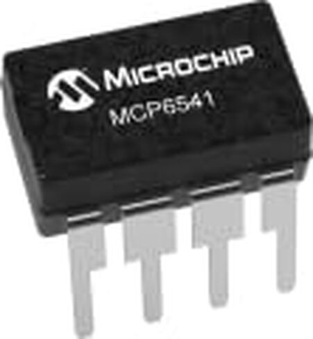 Microchip Technology, MCP6541-E/P, Single Comparator - Push-Pull Output - 1.6V to 5.5V - 600nA/comparator - Rail to Rail Input - 8-Lead PDIP - -40°C to +125°C (60 Item/s) in Saudi Arabia