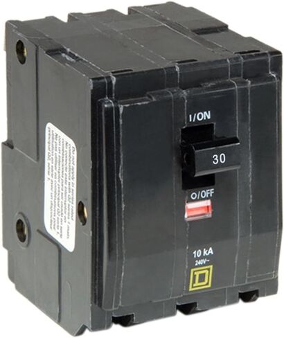 قاطع دائرة مربع D - QO330CP، أسود in Saudi Arabia