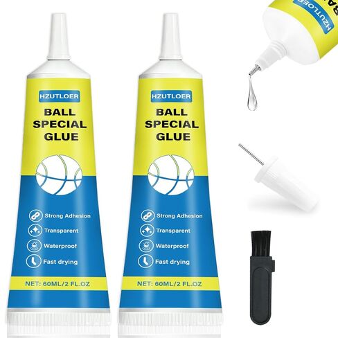Super Glue for Ball,120ML Multi-Purpose Adhesive for Basketballs,Footballs,Olleyballs, Badminton,Rugby,Table Tennis Paddles,etc,High Strength,Waterproof in Kuwait