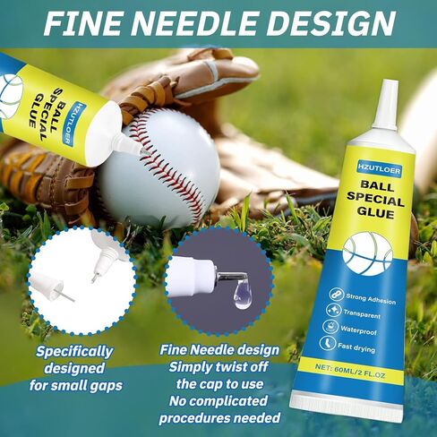 Super Glue for Ball,120ML Multi-Purpose Adhesive for Basketballs,Footballs,Olleyballs, Badminton,Rugby,Table Tennis Paddles,etc,High Strength,Waterproof in Kuwait