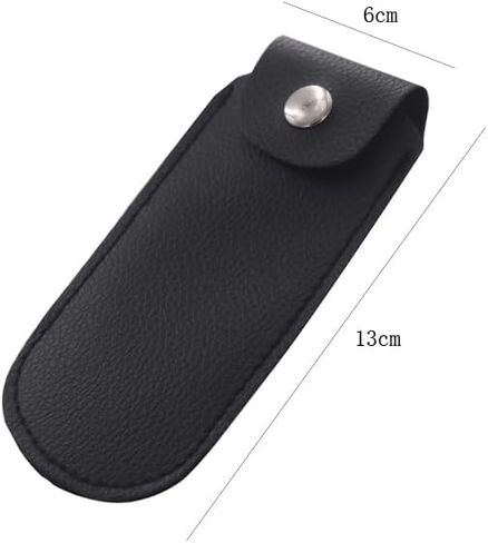 2 Pieces Harmonica Storage Box Case Bag Pu Harmonicas Cases Box Bag Sleeve Pouch Holder Organizer 10 Hole Harmonica Carrying Case Bags, Black in Kuwait