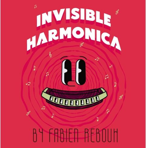 ZQION Invisible Harmonica Close Up Magic Tricks Stage Magic Props Comedy Illusions Magia Magician Gimmicks Funny Games Bar Trick in Kuwait