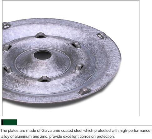 ألواح عزل الأسقف مثبتات وملحقات الأسقف (1000، لوحة شائكة ب، 2–3/8 بوصة) in Kuwait