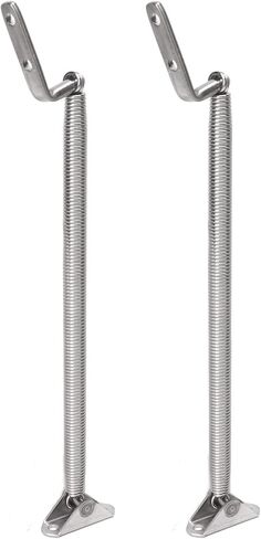 Boat Hatch Support Spring, 2pcs Safe 304 Stainless Steel 8 1/4in High Strength Hatch Support Adjuster for Camper for Yacht in Kuwait