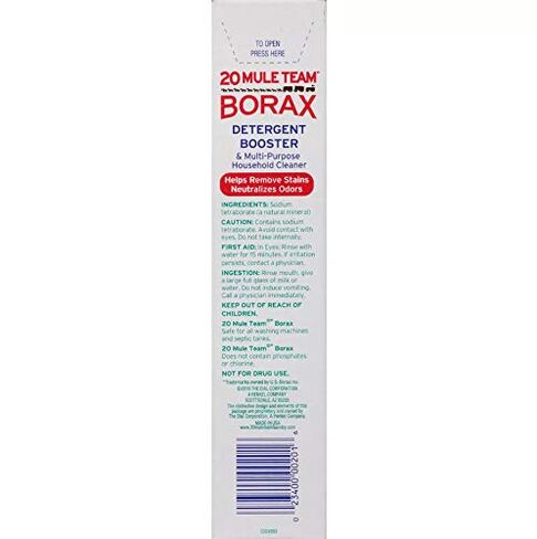 بوراكس معزز الغسيل الطبيعي ومنظف منزلي متعدد الأغراض 4 رطل 1 أوقية. (65 أونصة) (عبوة من قطعة واحدة) in Kuwait