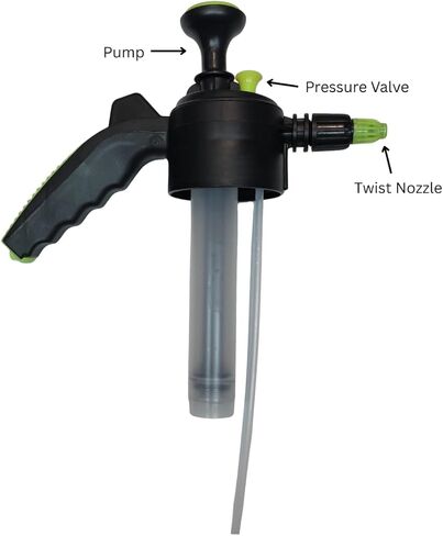 Quality Chemical Nu-Coil Professional Grade Concentrated/Air Conditioner Alkaline Condenser Coil Cleaner for AC Unit/AC Coil Cleaner 1 Gallon (128 oz) with Pressure Sprayer in Kuwait