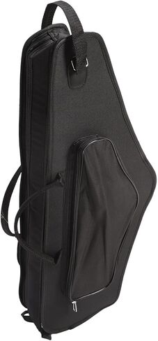 Alto Saxophone Case, 2-in-1 Padded Backpack Gig Bag with 20mm Padding Accessory Pocket, Water Proof Oxford Cloth for Travel Performance Lightweight Protective Carry Case in Saudi Arabia