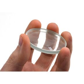 Double Concave Lens, 250mm Focal Length, 2" (50mm) Diameter - Spherical, Optically Worked Glass Lens - Ground Edges, Polished - Great for Physics Classrooms - Eisco Labs in Kuwait