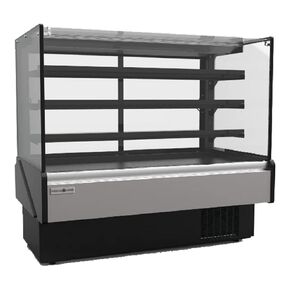 KBD-FG-50-S 52-1/8 بوصة حافظة عرض مخبوزات مبردة للخدمة الزجاجية المسطحة، متعددة الاستخدامات in Kuwait