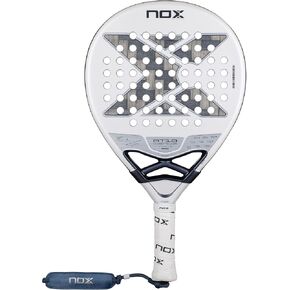 NOX Padel Racket AT10 Genius 12K Alum Xtrem Lite 2026 | Agustin Tapia Pala Padel | Weight Balance System, 12K Alum Carbon Face, HR3 White Eva Core | EOS Tunnel Agility, Custom Grip, Dual Spin Surface in Kuwait