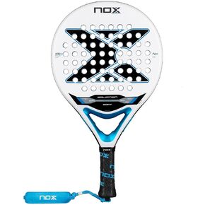 NOX Padel Racket Equation Soft 2026 | Round Shape Pala Padel | HR3 Soft EVA Core & Anti Vibration System AVS | Exclusive Spin Dual Roughness & Smartstrap | Intermediate Level Play, Precision & Comfort in Kuwait