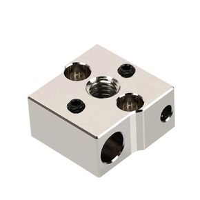 كتلة سخان CR6 SE مطلية بدرجة حرارة عالية من النحاس والألومنيوم أجزاء الطابعة ثلاثية الأبعاد (مجموعة واحدة من الألومنيوم) in Kuwait