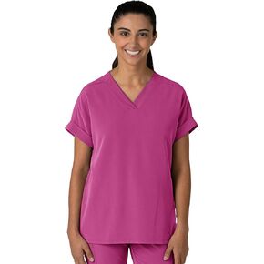 WonderWink Women's Drop Shoulder Boxy Scrub Top in Kuwait