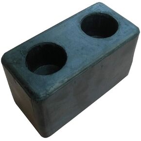 Replacement for 2MYR6 Dock Bumper,6x3-1/8x3-1/2 In.,Rubber,PK2 2MYR6 Repair Parts in Kuwait