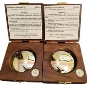 مقياس كثافة التاج الكروي أداة الغابات المحدبة مقياس كثافة المظلة الكروية لقياس جرد الغابات وغطاء الشجرة in Kuwait