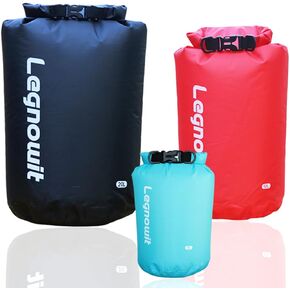 حقيبة جافة، 3 عبوات/5 عبوات من الأكياس الجافة الصغيرة والكبيرة المقاومة للماء وخفيفة الوزن للتخييم في الهواء الطلق، وحقائب الظهر، والتجديف، وركوب القوارب، والسفر والمزيد in Kuwait