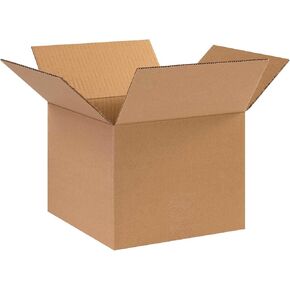 The Packaging Wholesalers 10 x 10 x 8 Inches Shipping Boxes, 25-Count (BS101008) in Kuwait