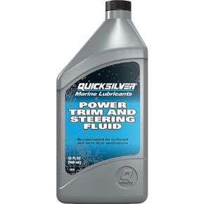 Quicksilver 858075Q01 Power Trim and Steering Fluid - 32 Oz. Bottle in Kuwait