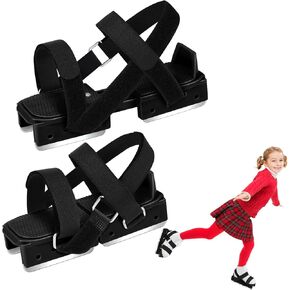 Toddler Ice Skates, Kids Ice Skates, Adjustable Ice Skates for Kids, Upgrade Double Blade Ice Skates for Toddlers, Suitable for Toddler Beginner Skating Training in Kuwait