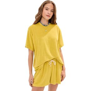 LE BOP Women's Farrah Terry Tee in Kuwait