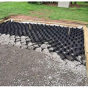 HeavyDutyHoneycomb Grid for Garden Retaining Walls2Inch Thick Gravel & Soil Stabilization Ideal for Driveway & Landscape Applications in Kuwait