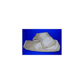 Alba Health 46012-XLG Terry Treads Patient Safety Footwear, Double Tread, Pair, Adult, XL, Grey, Pack of 48 in Saudi Arabia