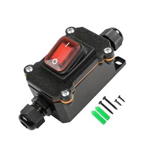 Waterproof Inline Cord Switch 12V DC On Off Outdoor Toggle Switch in Saudi Arabia