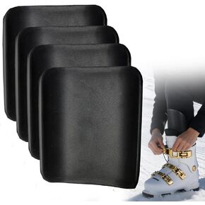 قطعتان/4 قطع من واقيات قصبة التزلج، وسادات ساق من الفوم المنحني على الجليد، قابلة لإعادة الاستخدام، واقي قصبة التزلج، وسادات حماية ضد قصبة الساق لبطانة حذاء التزلج لتقليل الضغط (7 بوصة × 5.5 بوصة) in Kuwait