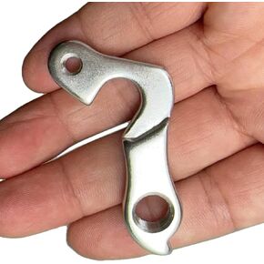 Rear Derailleur Hanger 242, CNC Aluminum Alloy Gear Mech Hanger with Bolts, Compatible with Wheeler, Winora, Hercules, KHS, Epple, Haibike, Serious, Sinus, Staiger – Silver in Kuwait