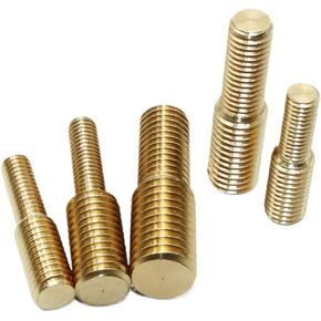Double End Threaded Screw Rod Brass Converter Threaded Screw Metric Thread Double-end Conversion Reducing Bolt M3-M12(M10x20 toM12x20(1pcs) in Saudi Arabia