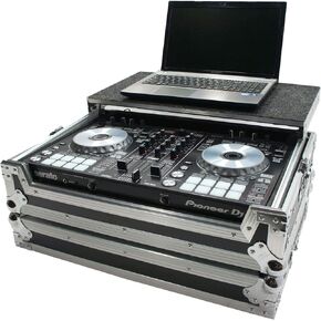 Harmony Audio HCDDJSRLT Flight Glide Laptop Stand Tray DJ Custom Case Compatible with Pioneer DDJ-SR2 Controller (V2) in Kuwait